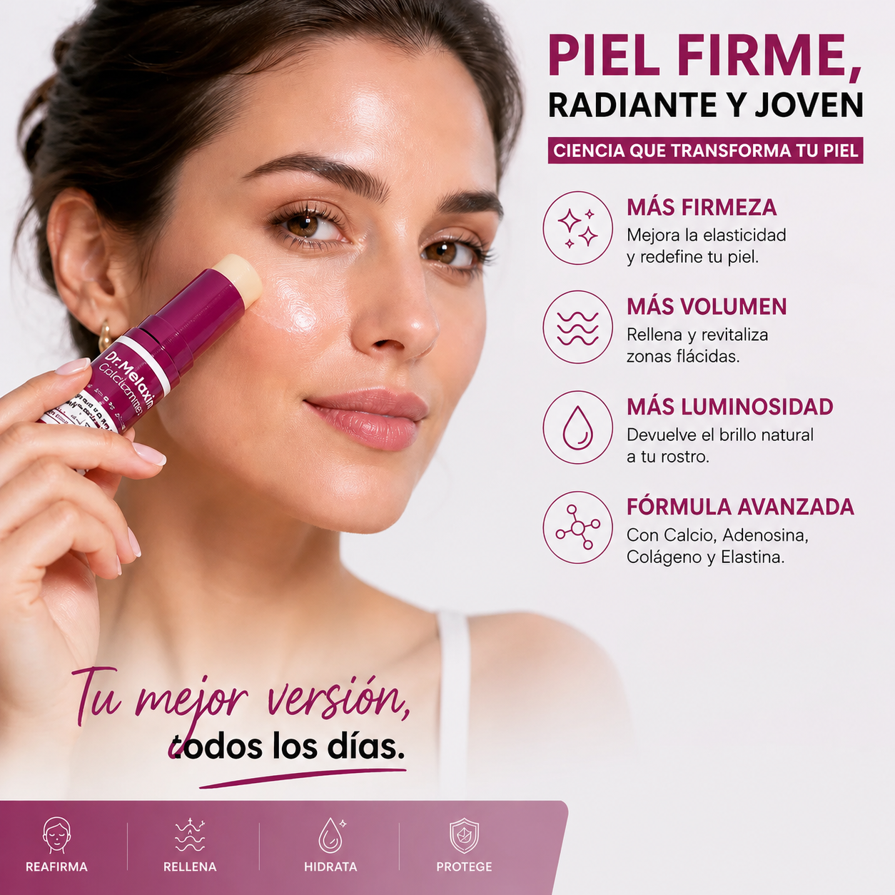 Bálsamo Dr Melaxin -Piel firme, radiante y joven